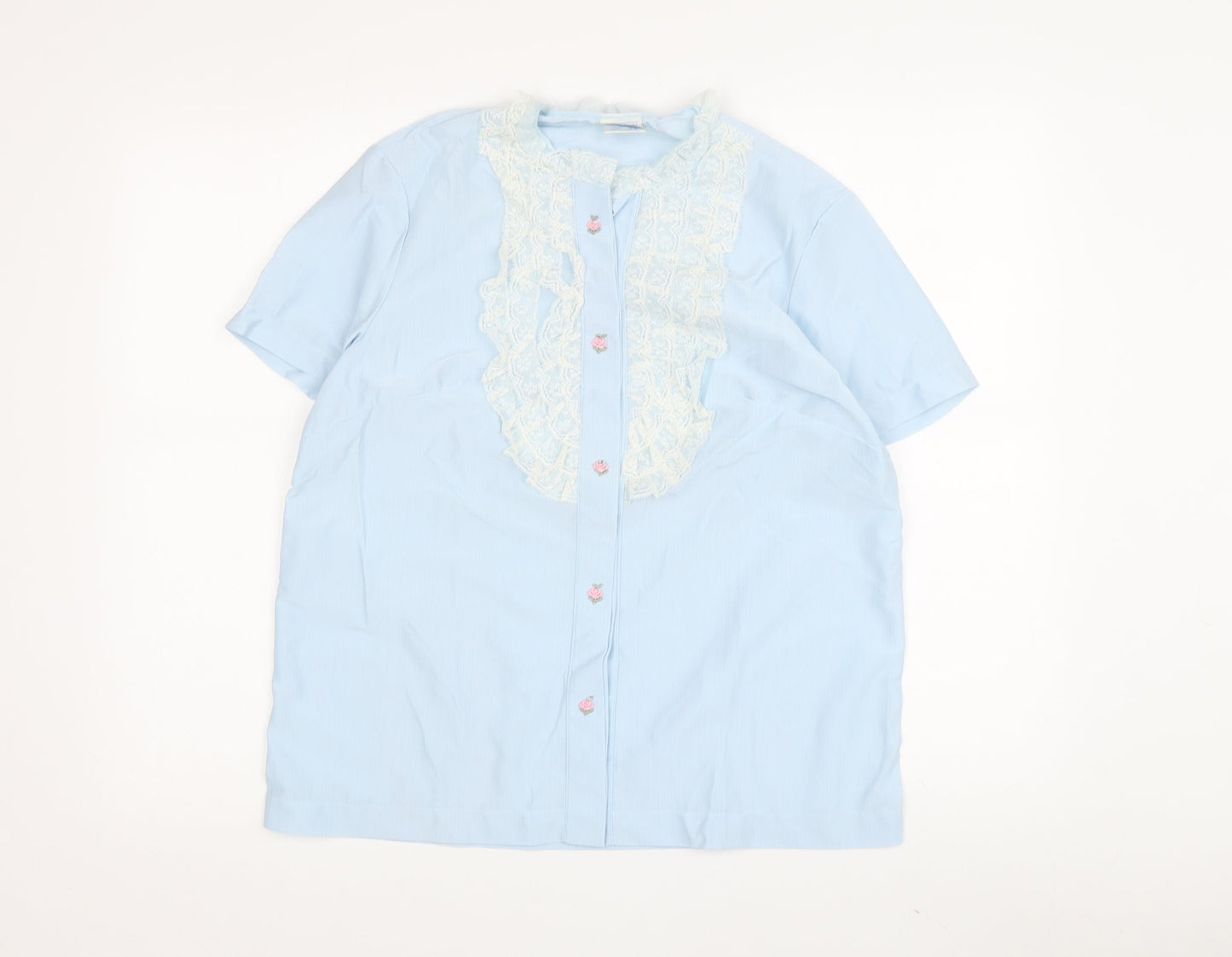 Womens UK Size 34 St Michael Blue  Blouse
