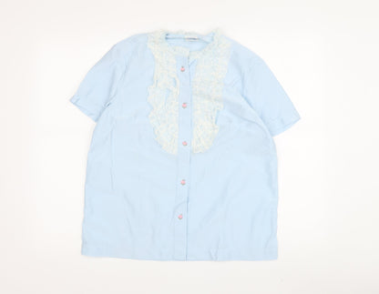 Womens UK Size 34 St Michael Blue  Blouse