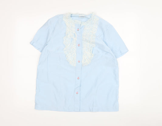 Womens UK Size 34 St Michael Blue  Blouse