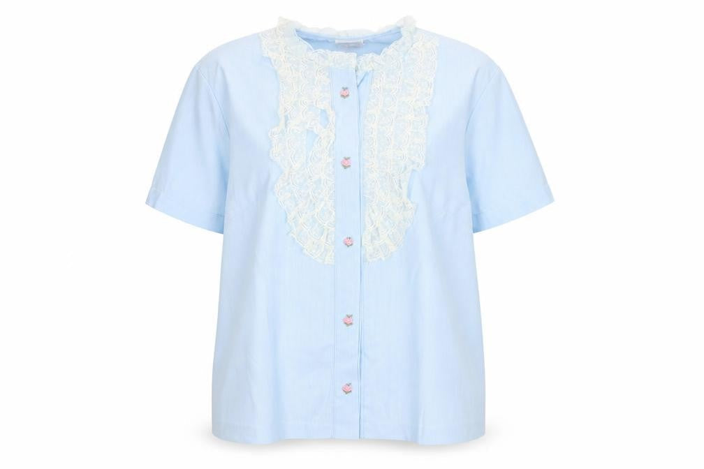 Womens UK Size 34 St Michael Blue  Blouse