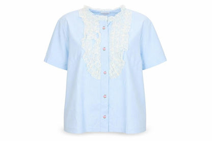 Womens UK Size 34 St Michael Blue  Blouse