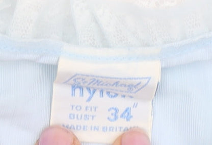 Womens UK Size 34 St Michael Blue  Blouse