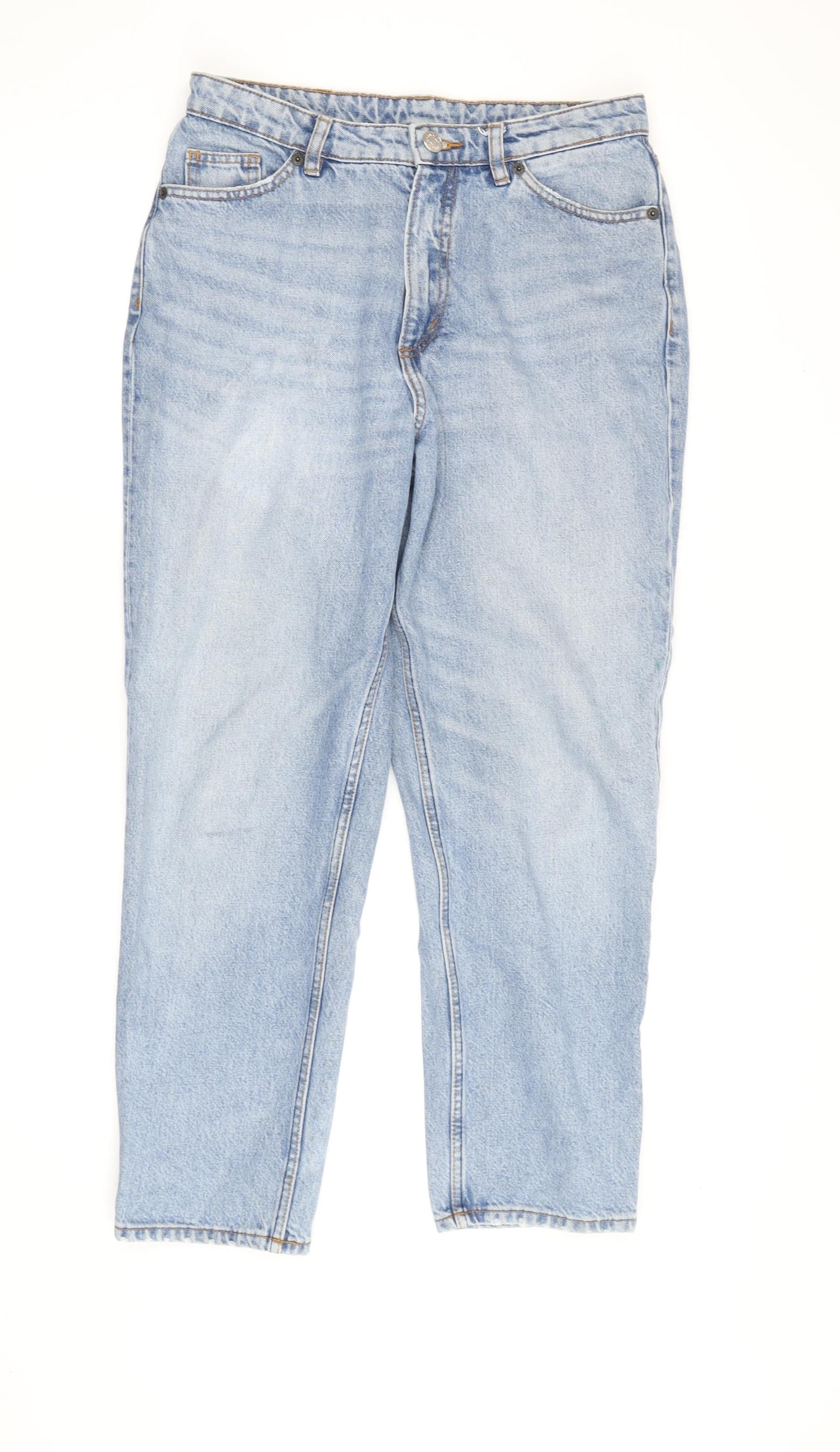Womens UK Size 28 VERO MODA Regular Fit Mom Blue Jeans