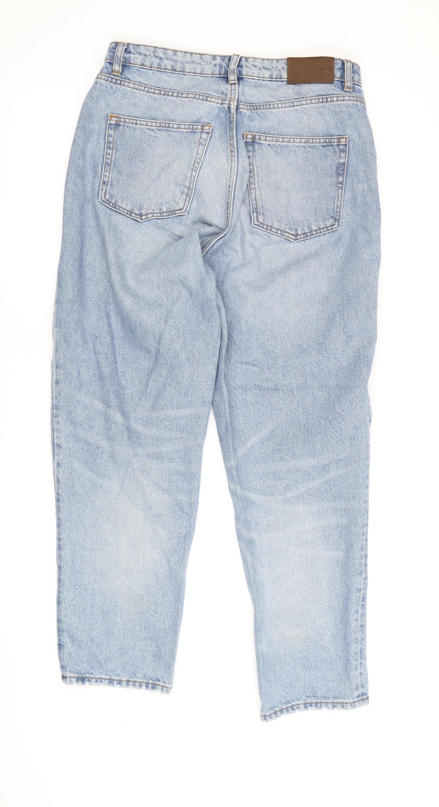 Womens UK Size 28 VERO MODA Regular Fit Mom Blue Jeans