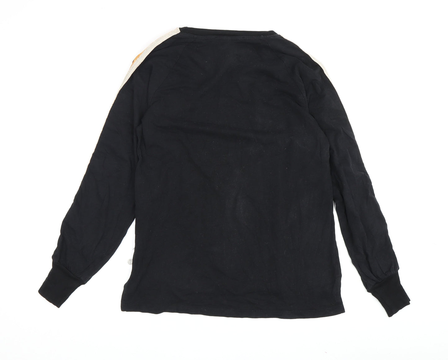 Womens UK Size XS Scotch & Soda Black Jersey T-Shirt