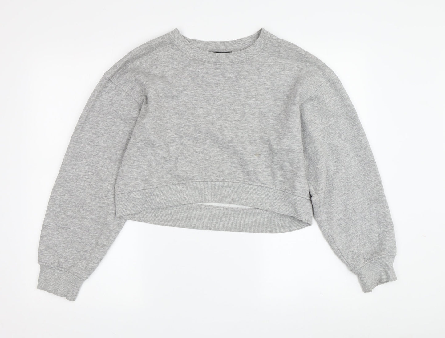 Zara Grey Women's S Pullover Sweatshirt