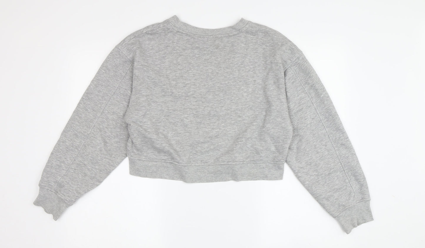 Zara Grey Women's S Pullover Sweatshirt