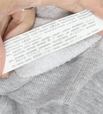 Zara Grey Women's S Pullover Sweatshirt