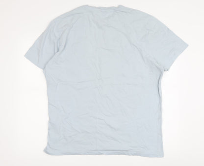 Mens UK Size 2XL Ben Sherman Blue  T-Shirt