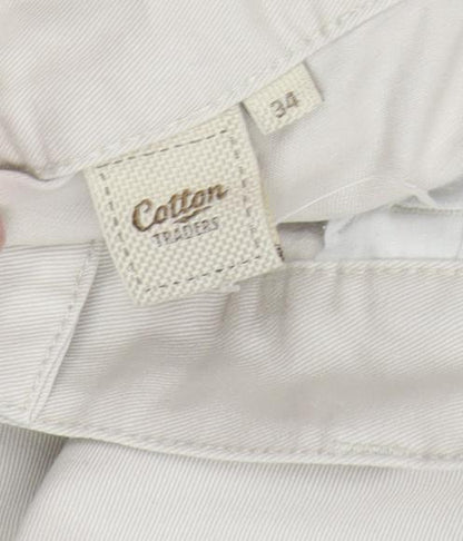 Mens UK Size 34 Cotton Traders Regular Fit Chino Beige Trousers