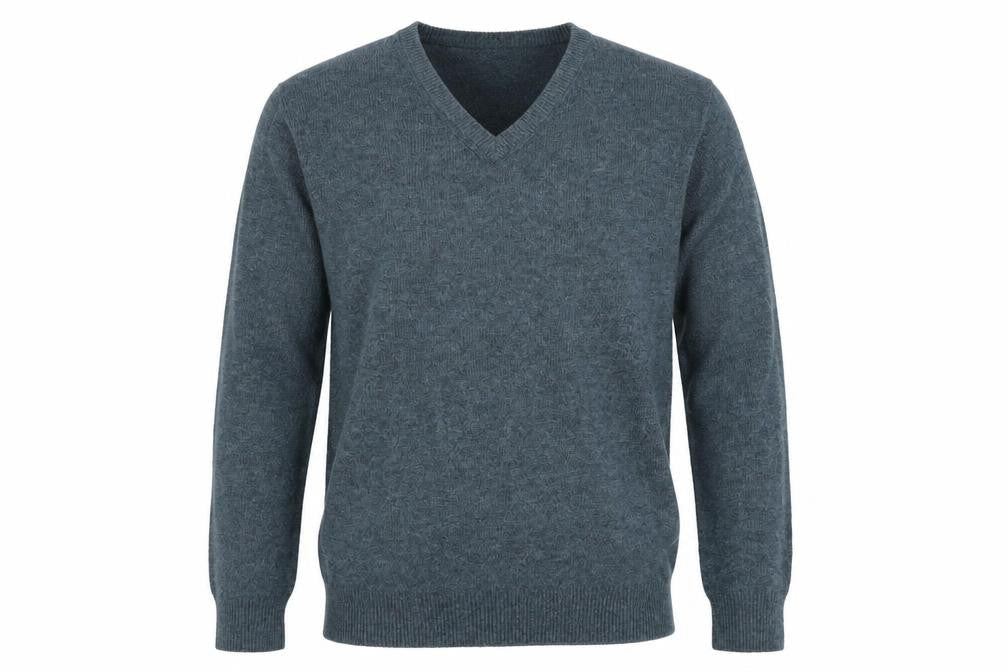 Mens UK Size L EWM Blue Pullover Jumper