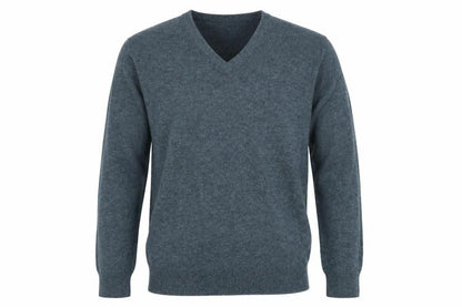 Mens UK Size L EWM Blue Pullover Jumper