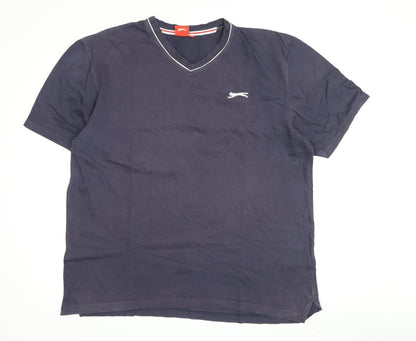 Slazenger Men’s XL Blue V-Neck T-Shirt