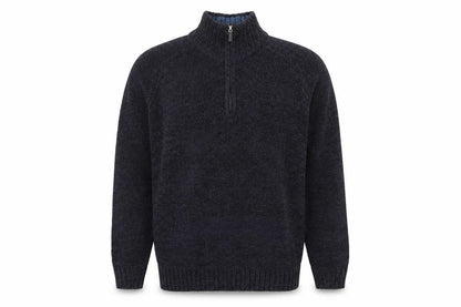Mens UK Size M EWM Black Pullover Jumper
