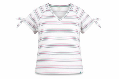 Trespass Women's Striped T-Shirt, Size 16, White