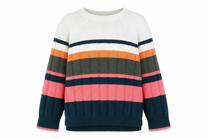 Womens UK Size L NEXT Multicoloured Pullover Jumper