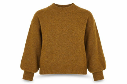 Womens UK Size L New Look Brown Pullover Jumper