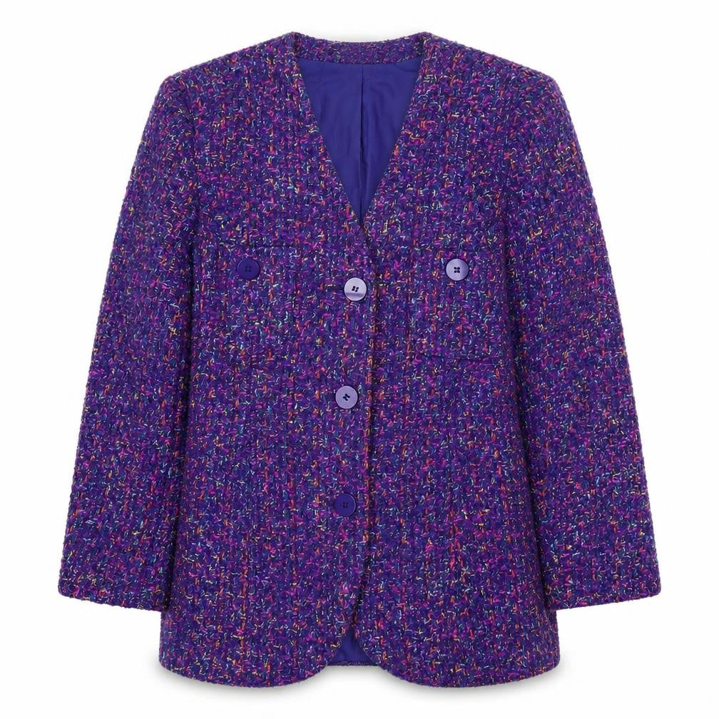 Womens UK Size 14 Alexon Regular Purple Suit Jacket