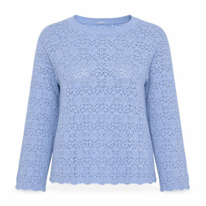 Womens UK Size S Autonomy Blue Pullover Jumper