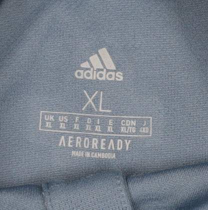 Adidas Men’s Blue XL AEROREADY Polo Shirt