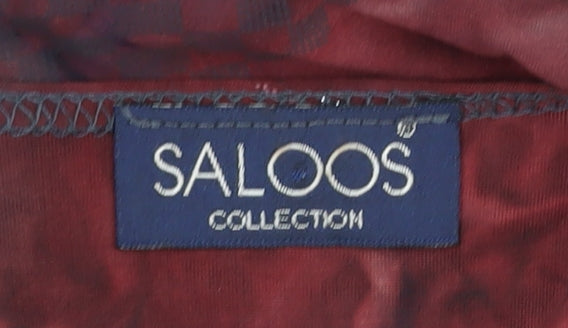 Womens UK Size M/L Saloos Multicoloured  Blouse