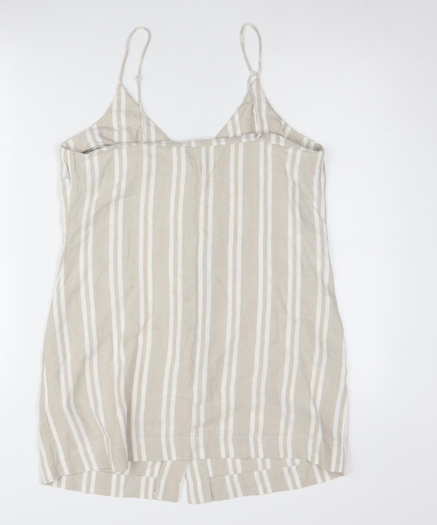 Womens UK Size 12 Topshop Beige Camisole Tank
