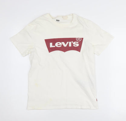Levi's Men's White Logo T-Shirt XS