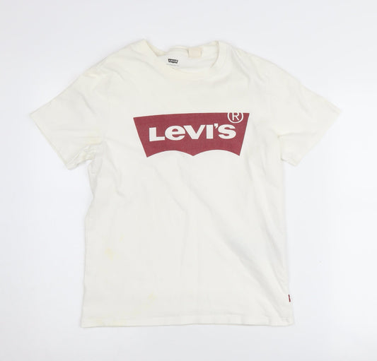Levi's Men's White Logo T-Shirt XS