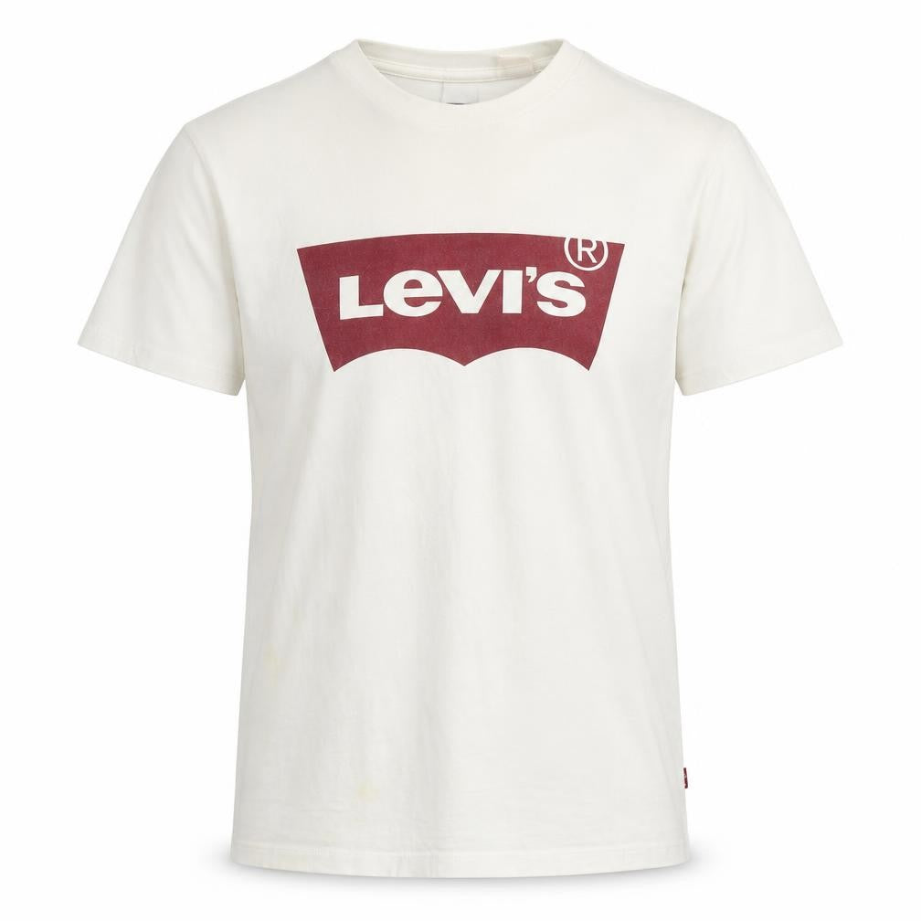 Mens UK Size XS Levi's White  T-Shirt