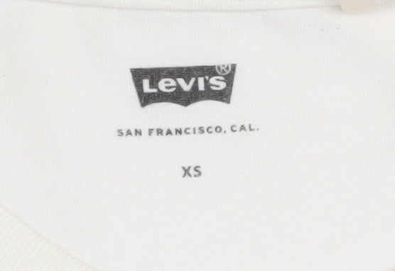 Levi's Men's White Logo T-Shirt XS