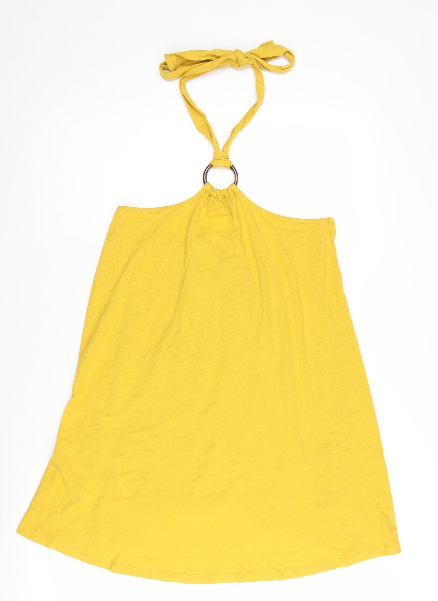 Womens UK Size 6 ASOS Yellow Camisole Tank