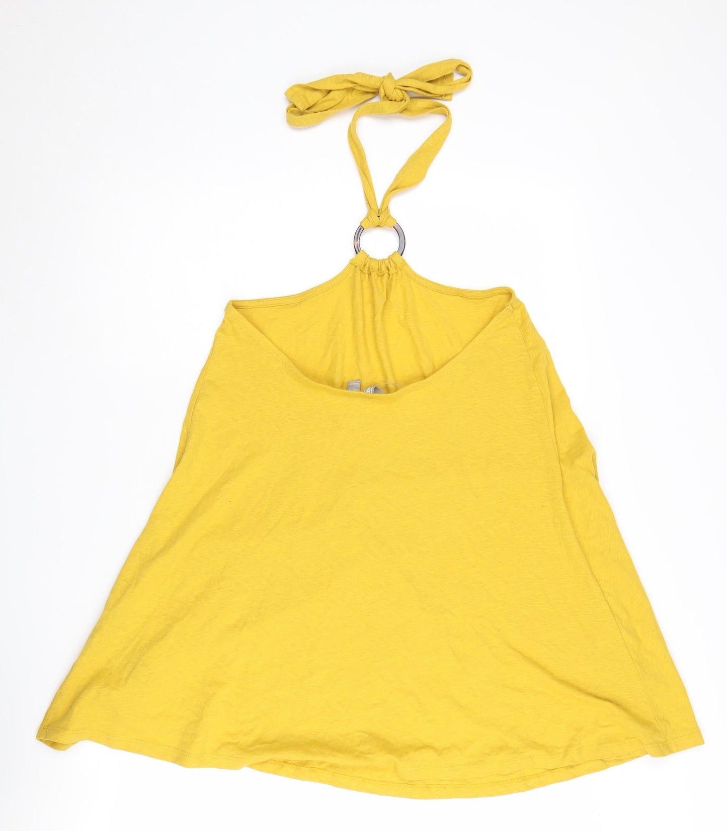Womens UK Size 6 ASOS Yellow Camisole Tank