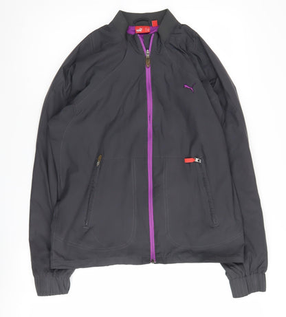Womens UK Size S PUMA Purple Bomber Jacket