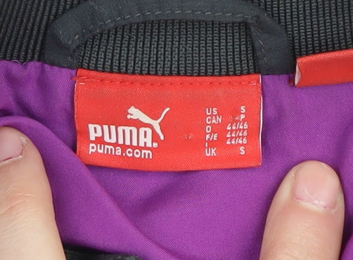 Womens UK Size S PUMA Purple Bomber Jacket