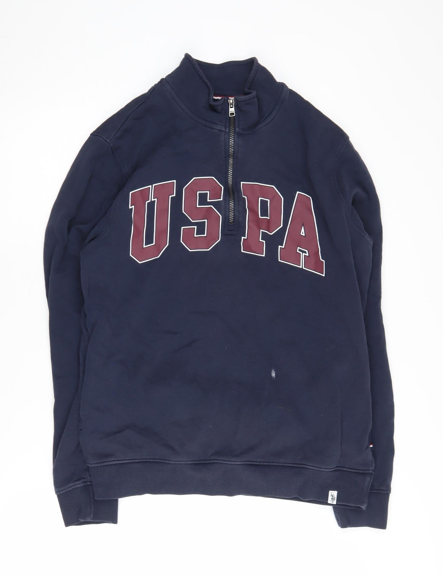 U.S. Polo Assn. Men's Blue M Logo Sweatshirt