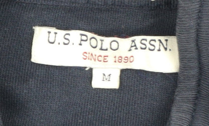 U.S. Polo Assn. Men's Blue M Logo Sweatshirt