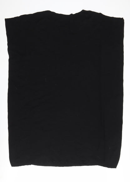 Womens UK Size 12 Star by Julien Macdonald Black Tunic Jumper