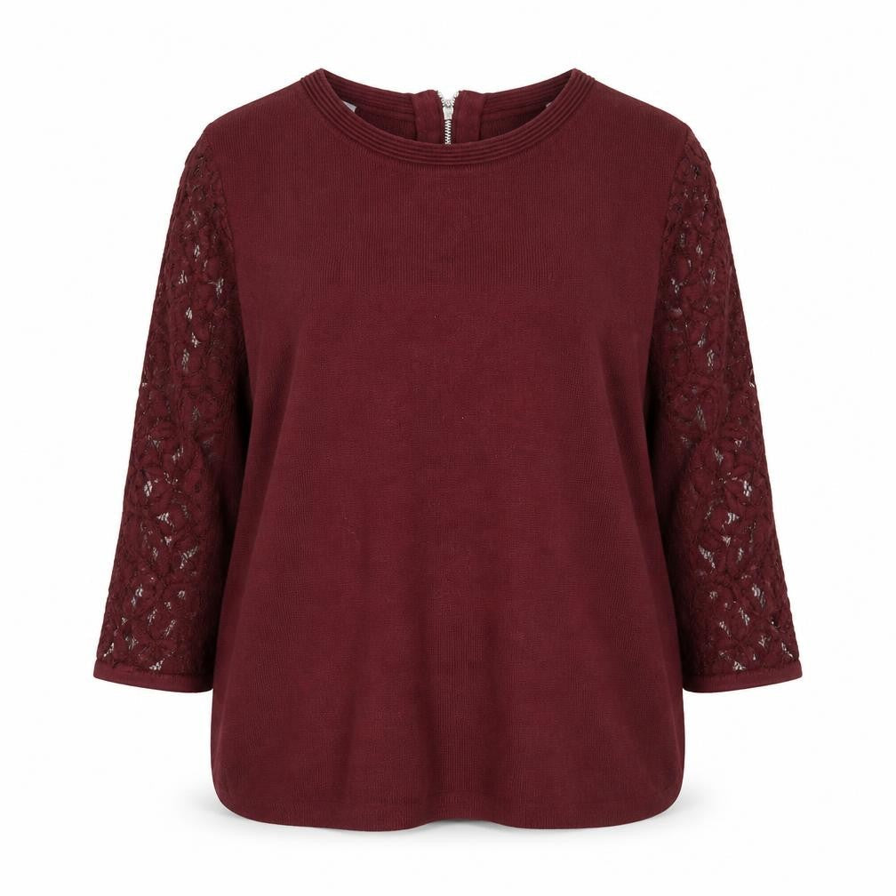 Womens UK Size 12 Marks and Spencer Red Pullover Jumper