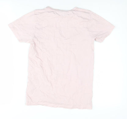 Ellesse Girls Pink T-Shirt, Size 8-9 Years, Logo Accents