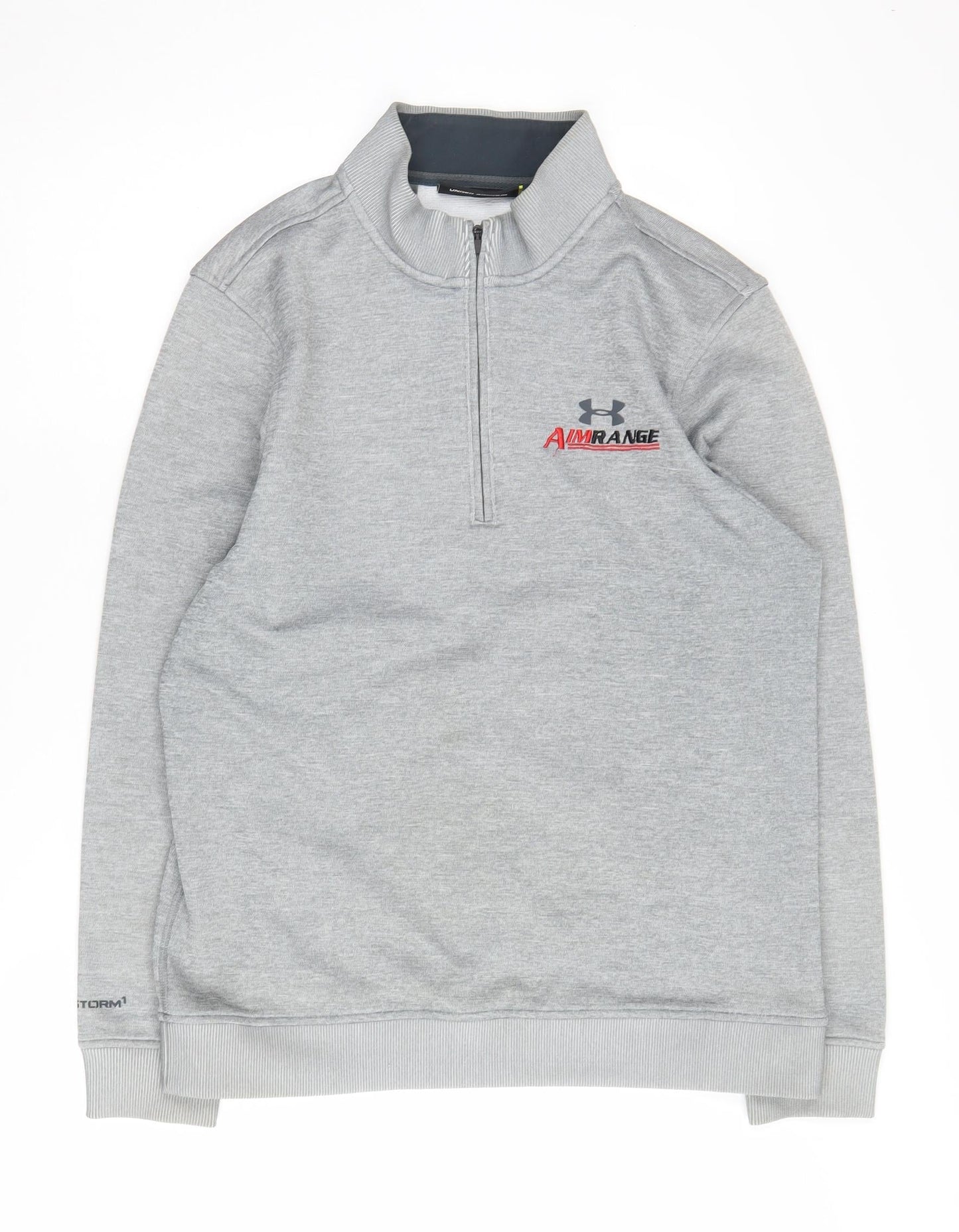 Under Armour Men's Grey 1/4 Zip Sweatshirt M