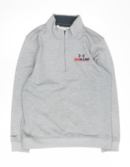 Under Armour Men's Grey 1/4 Zip Sweatshirt M