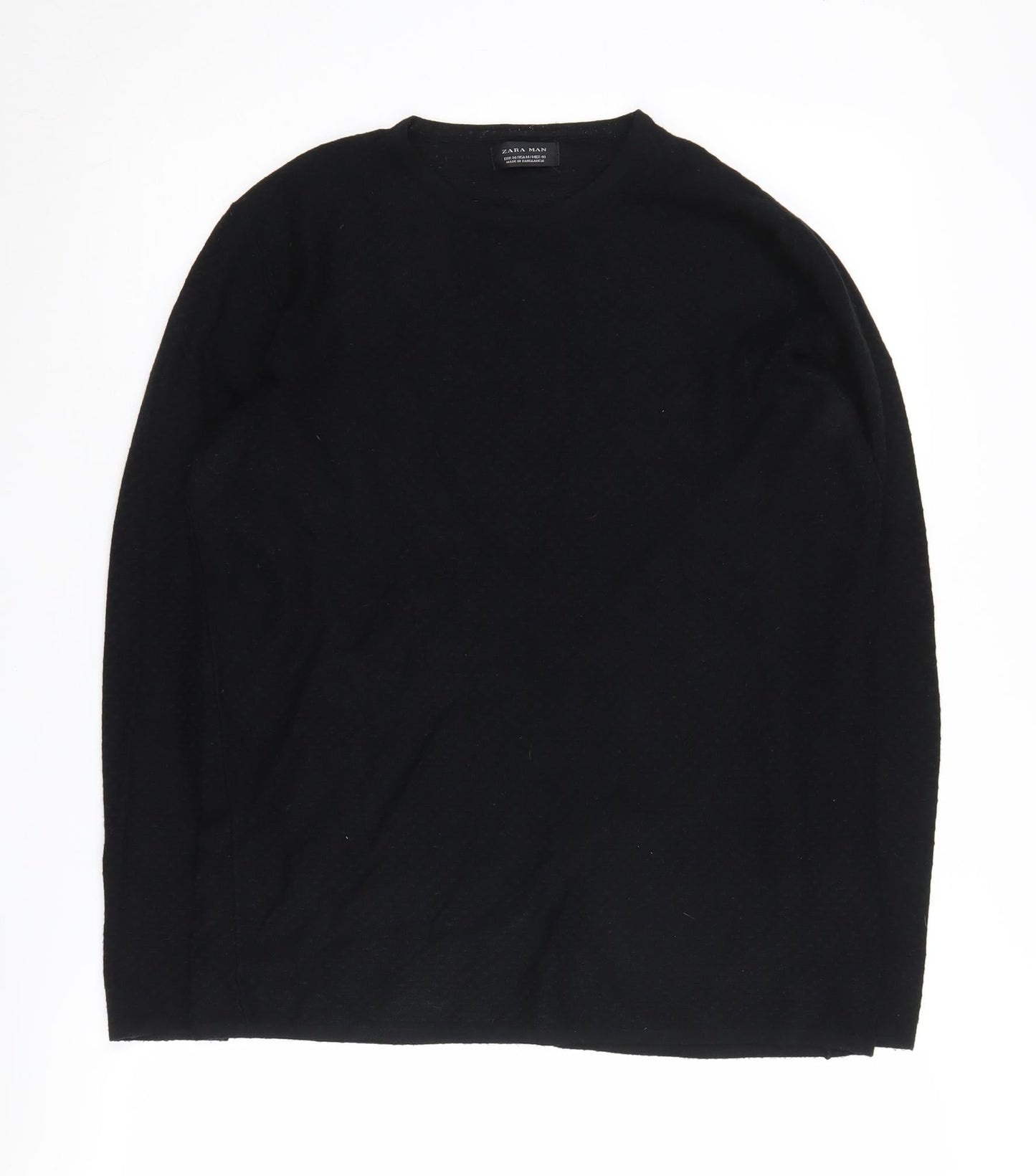 Zara Men's Black Medium Pullover Jumper