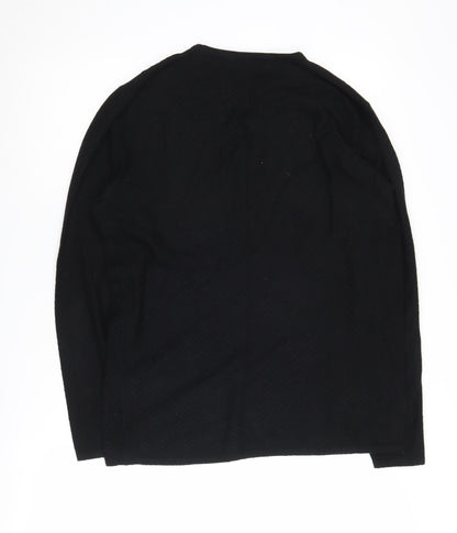 Zara Men's Black Medium Pullover Jumper