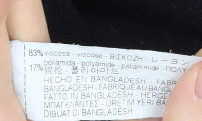 Zara Men's Black Medium Pullover Jumper