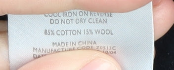 Lyle & Scott Men's Black Crew Neck Pullover Jumper L