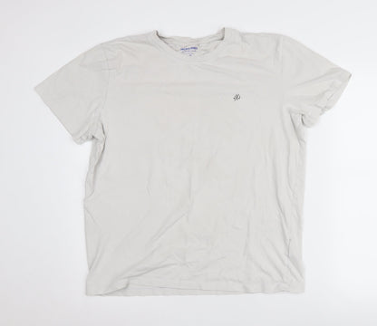 Jack & Jones Men's White XL Crew Neck T-Shirt
