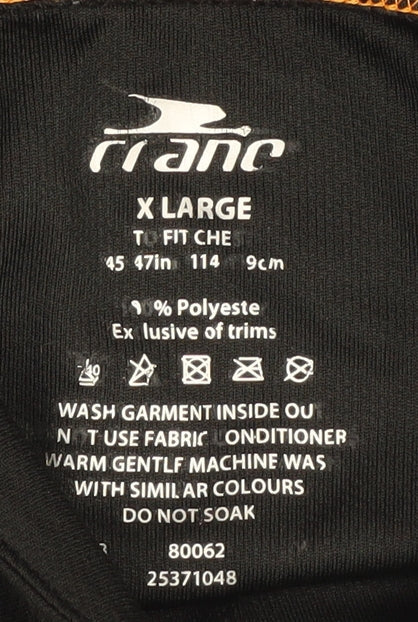 Franc Men's Black XL Long Sleeve Active Top