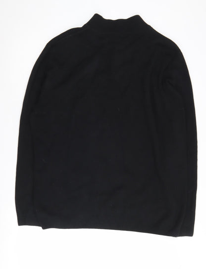 Kensington Eastside Men's 2XL Black Henley Jumper