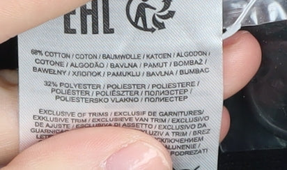 Kensington Eastside Men's 2XL Black Henley Jumper