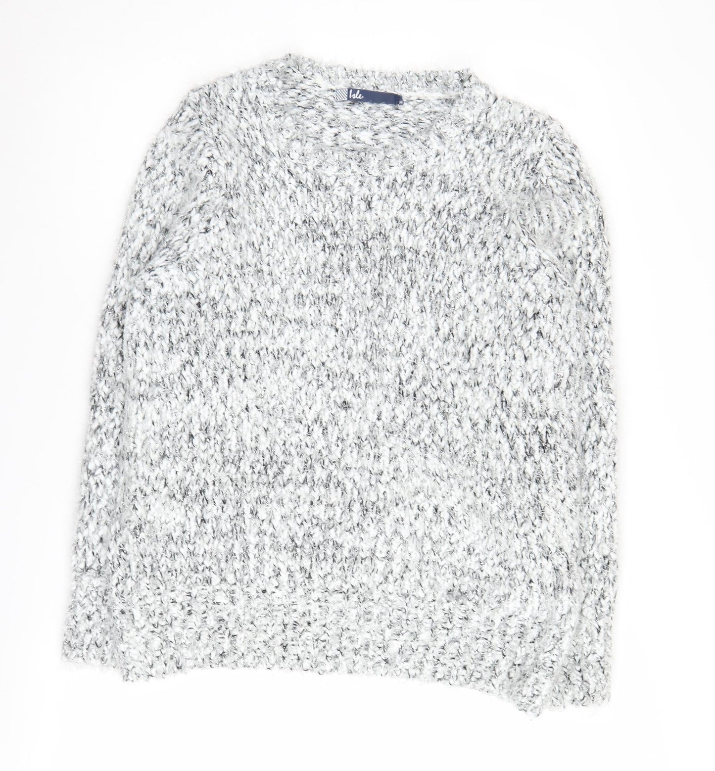 Womens UK Size M Isle Grey Pullover Jumper